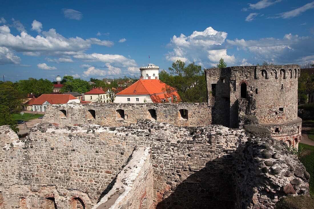 Latvia, Northeastern Latvia, Vidzeme Region, Gauja National Park, Cesis, Cesis Castle