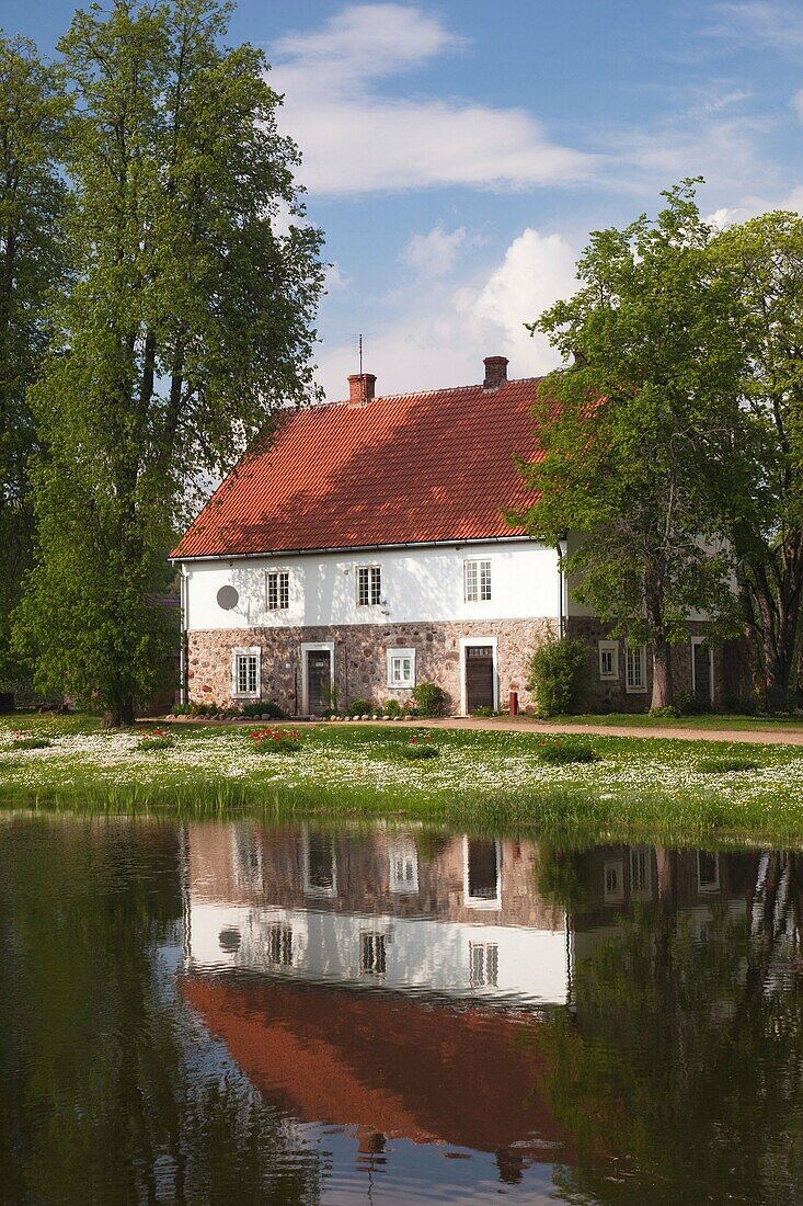 Latvia, Northeastern Latvia, Vidzeme Region, Gauja National Park, Sigulda, Turaida Museum Reserve, farm complex