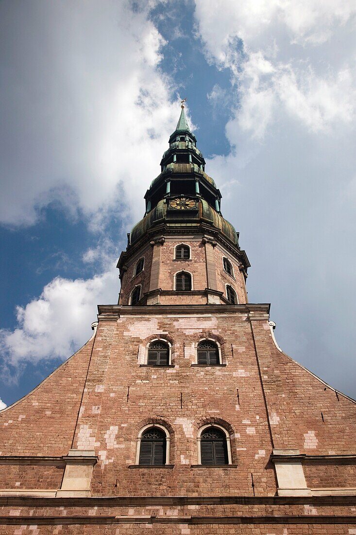 Latvia, Riga, Old Riga, Vecriga, St Peter's Lutheran Church