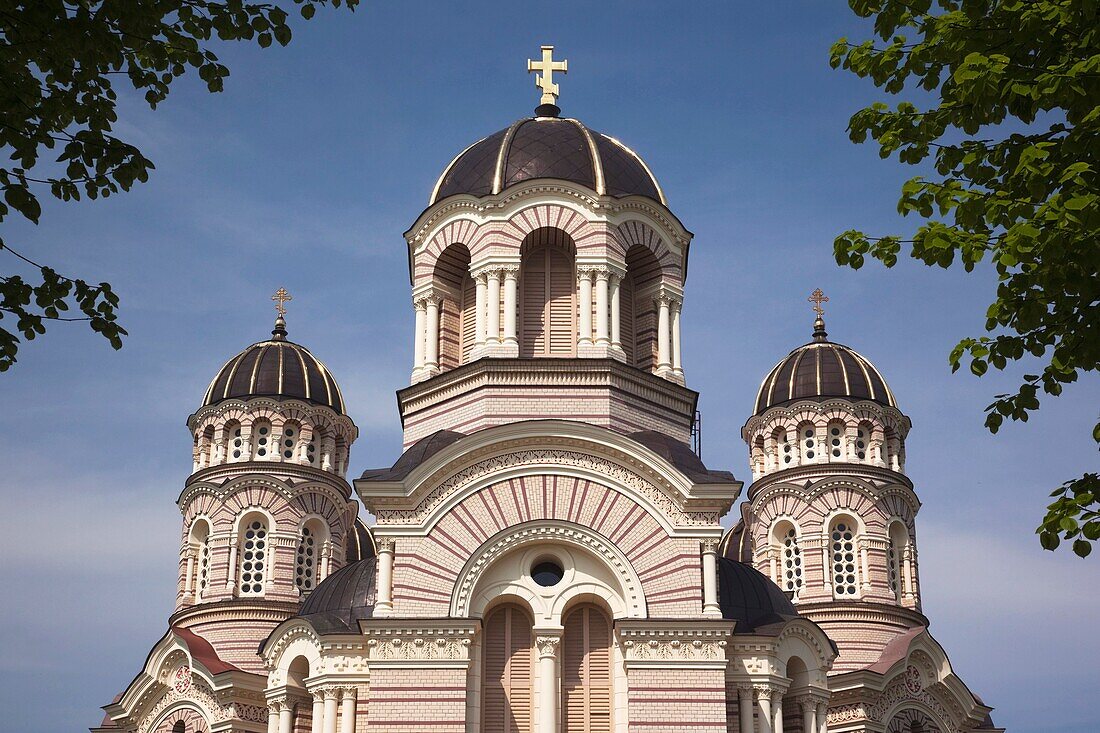 Latvia, Riga, Russian Orthodox Cathedral