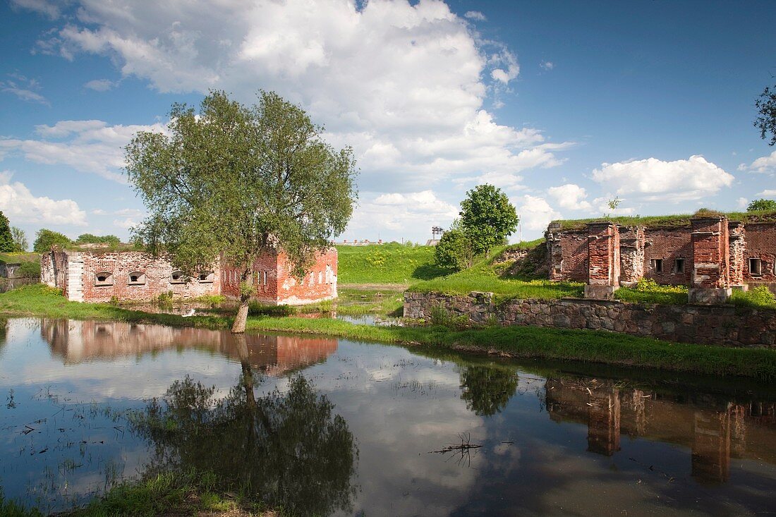 Latvia, Riga, Southeastern Latvia, Latgale Region, Daugava River Valley, Daugavpils, Russian Fortress, b 1810 and used until 1993