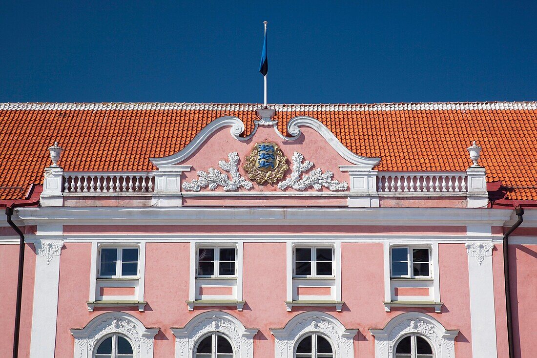 Estonia, Tallinn, Old Town, Toompea, Toompea Castle, detail