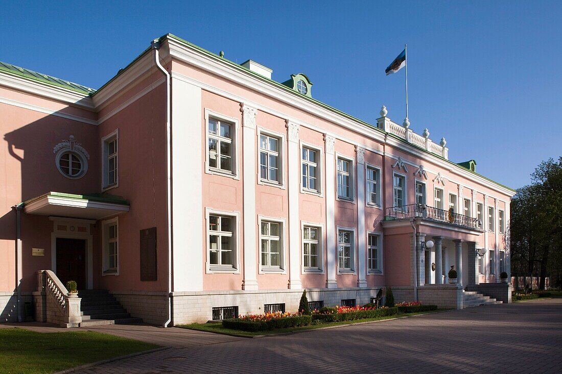 Estonia, Tallinn, Kadriorg area, Estonian Presidential Residence building