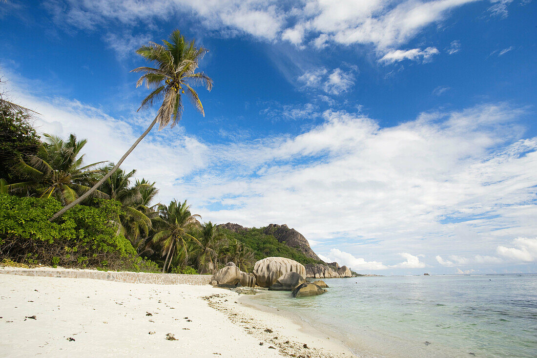 Anse Source d'Argent beach, L'Union Estate Plantation, La Digue island, Seychelles