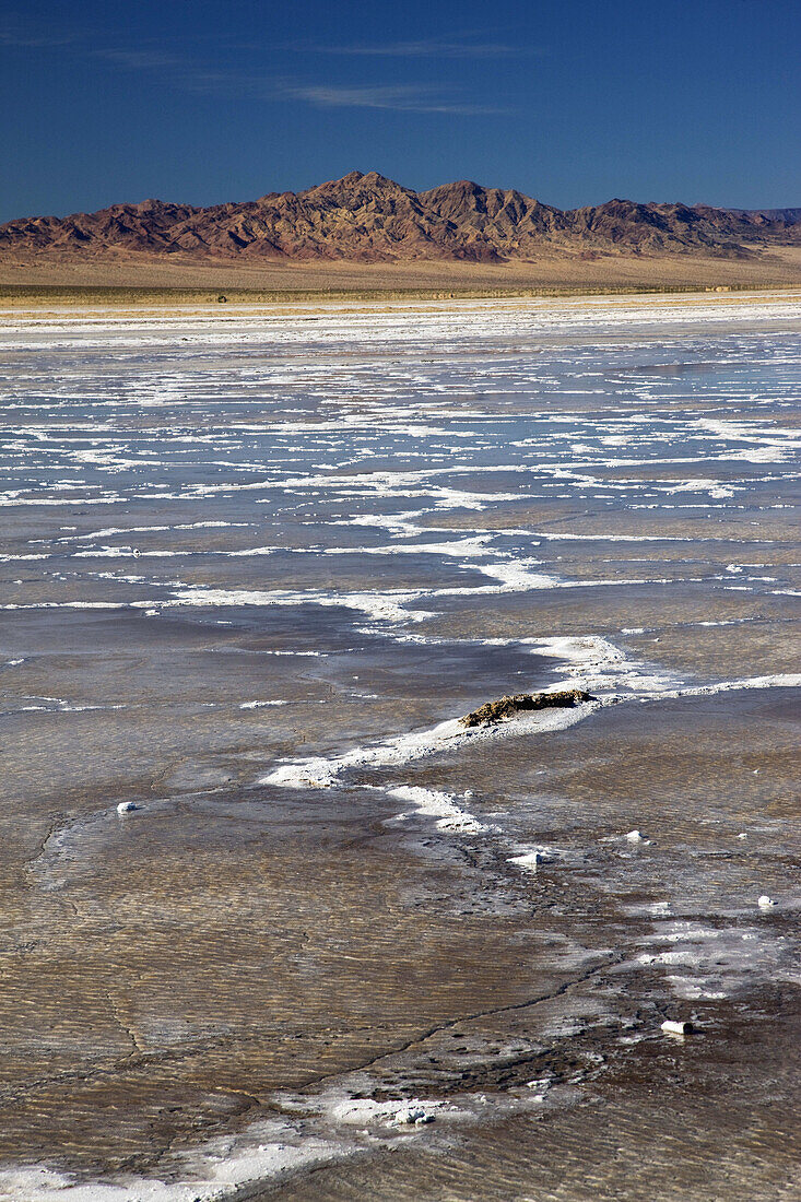Salt flats, Bristol Dry Lake, Mojave Desert, Amboy, California, USA