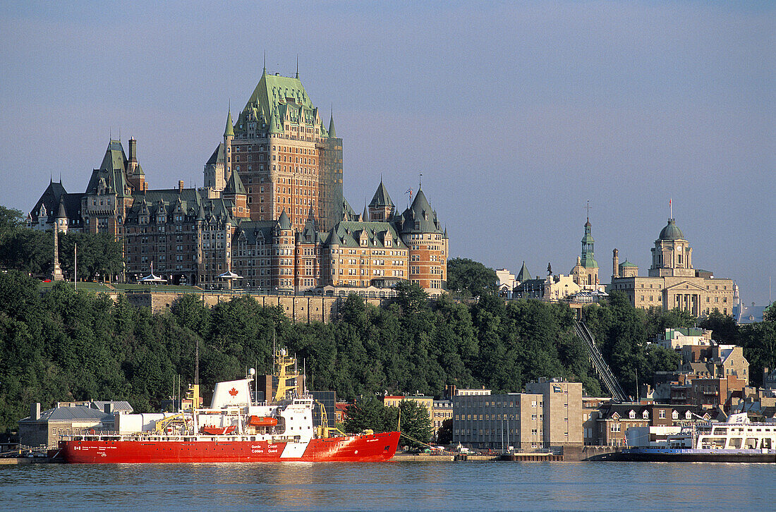 View from Levis, Quebec City, Quebec, Canada