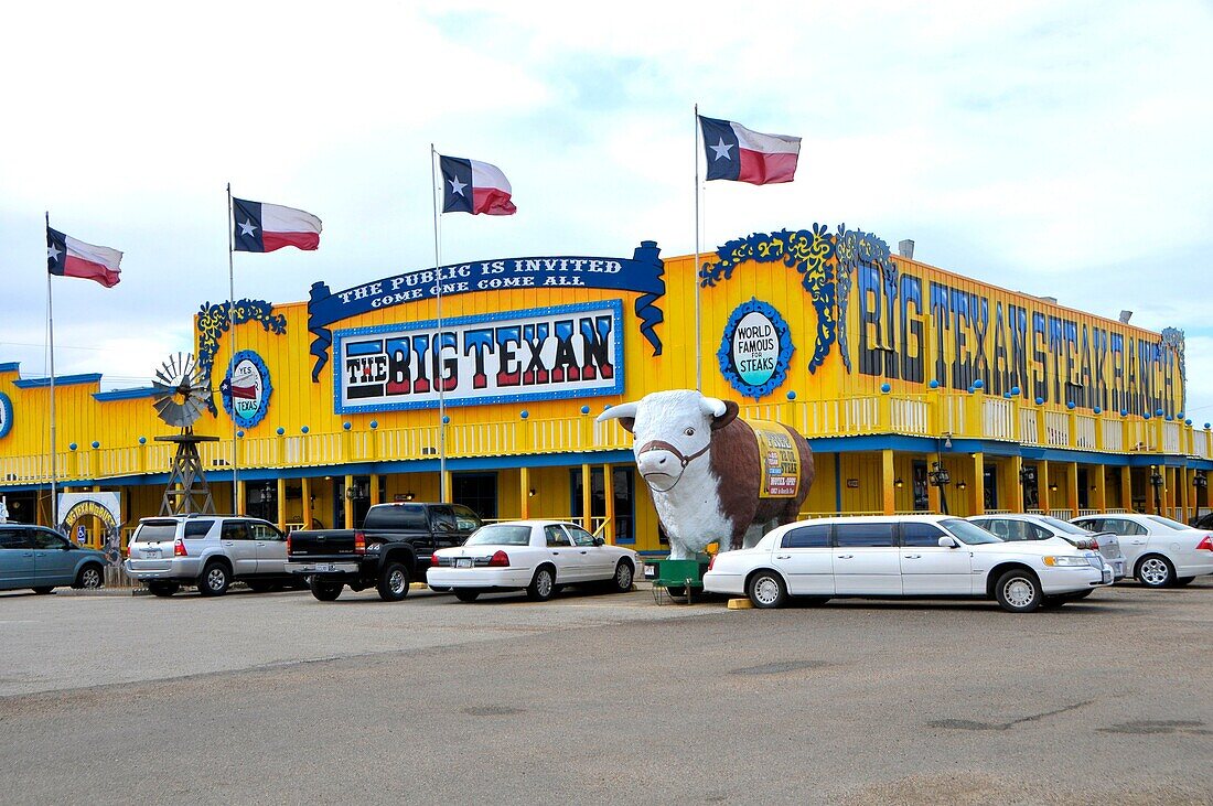 Big Texan Steak Ranch Amarillo Texas Route 66