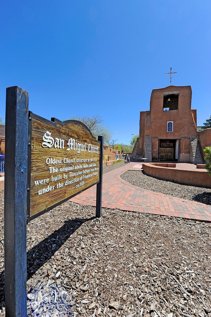 San Miguel Mission Church Santa Fe New Mexico