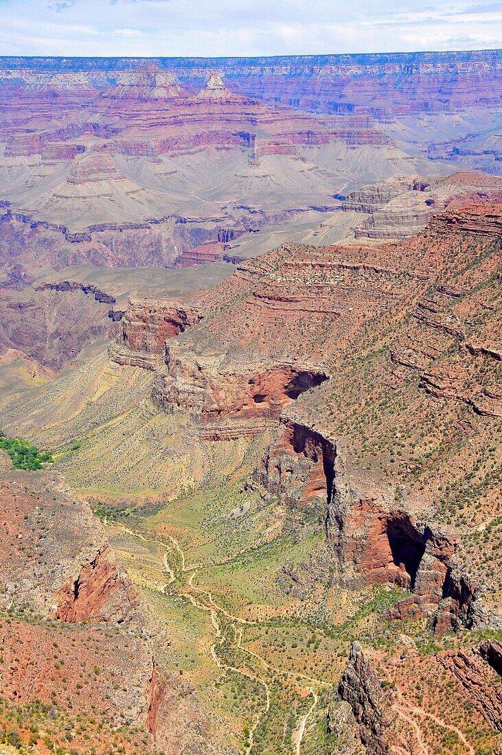 Bright Angel Overlook Grand Canyon National Park Arizona