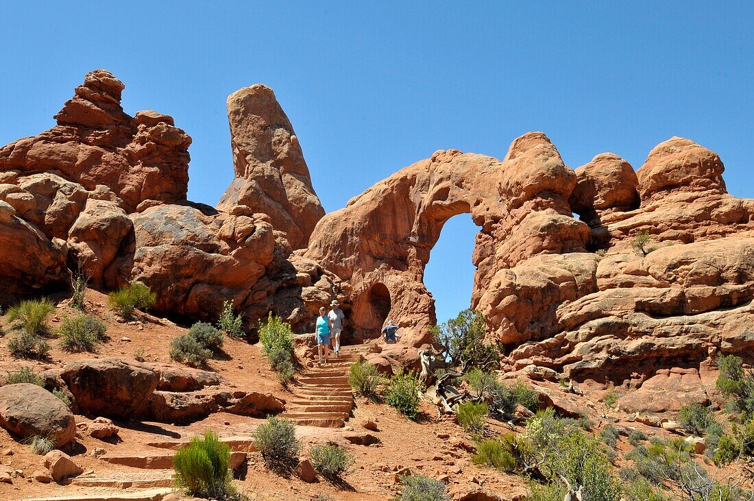 Turret Arch Arches National Park Moab Utah