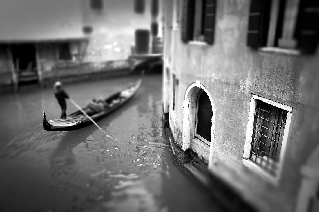 Romantic Gondola, Venice, Italy