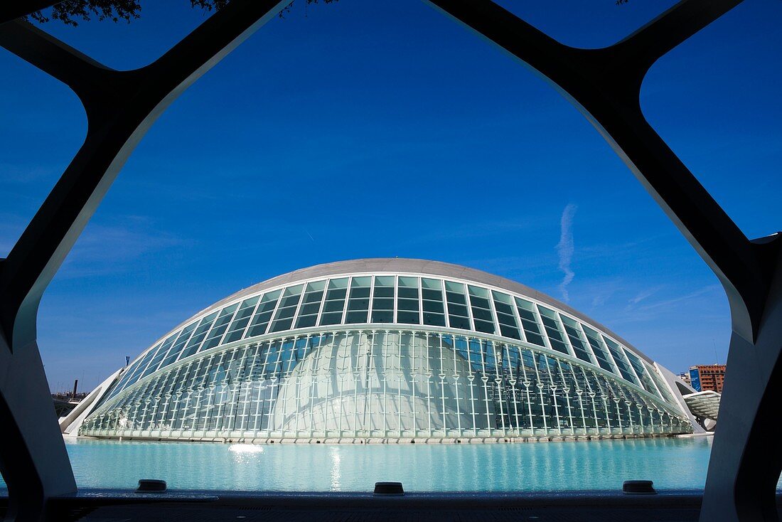 Hemisferic, City of Arts and Sciences, Valencia. Comunidad Valenciana, Spain