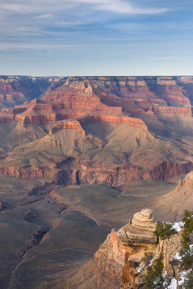View of the Grand Canyon from Mather Point, Grand Canyon National Park Arizona