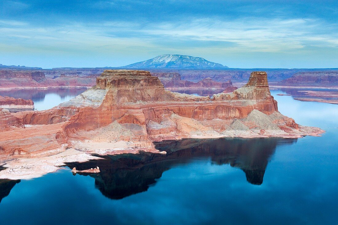 View of Padre Bay and Lake Powell from Alstrom Point, Glen Canyon National Recreation Area Utah