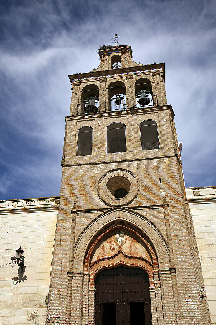 Church of Santo Domingo de Guzman, Lepe, Huelva province, Andalusia, Spain