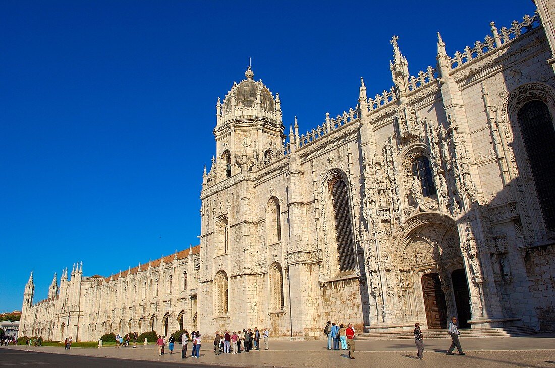 Hieronymites Monastery. Mosteiro dos Jeronimos. Unesco. World Heritage Site. Belem. Lisbon. Portugal.