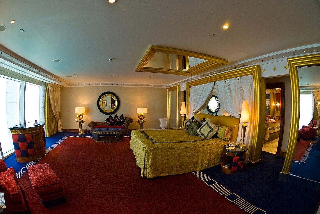Two bedroom suite Number 1109, Burj al Arab Hotel, Dubai, United Arab Emirates