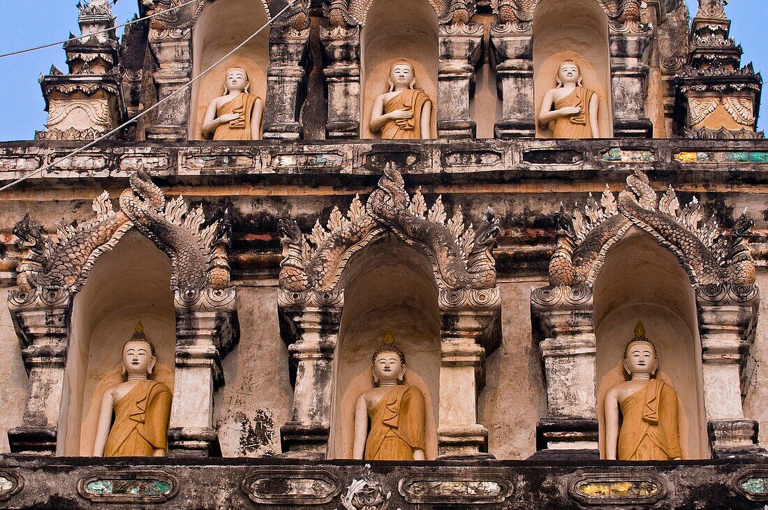 Wat Ku Kam Buddhist temple, Wiang Kum Kam, near Chiang Mai, Northern Thailand