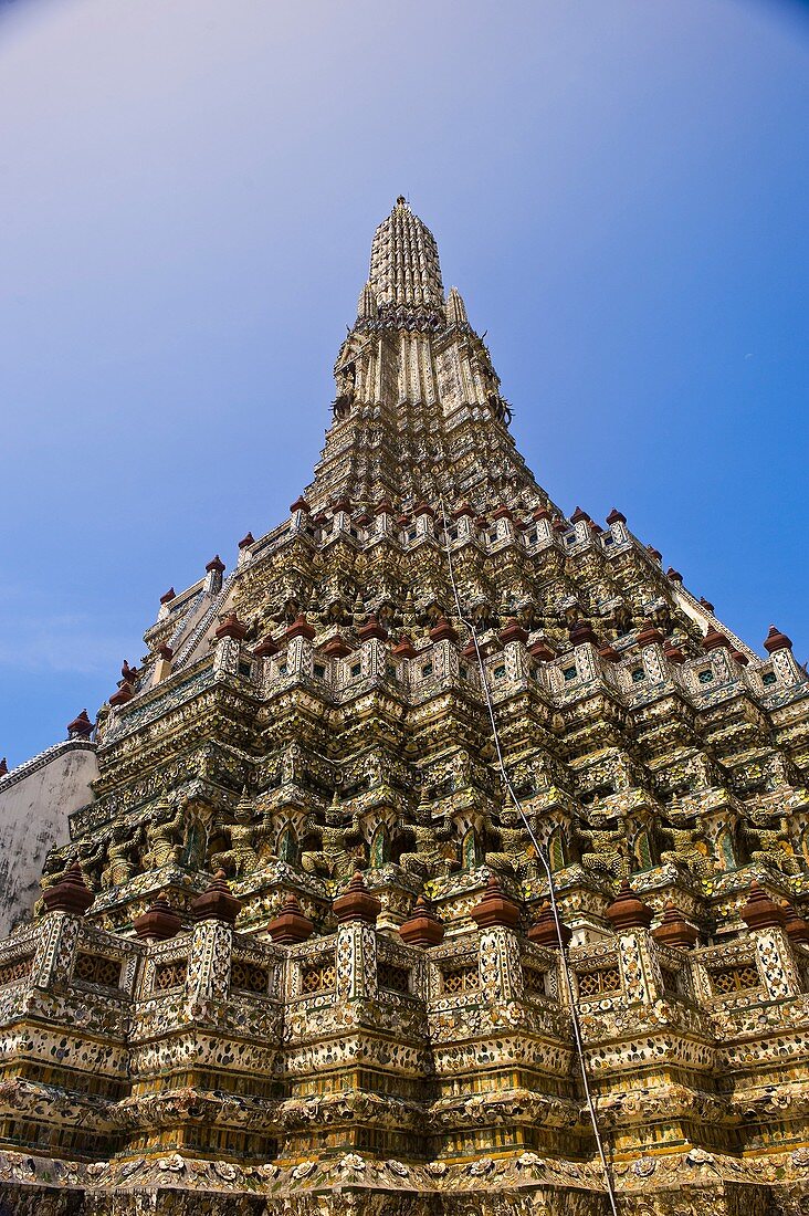 Wat Arun Temple of Dawn on the Chao Phraya River, Bangkok, Thailand