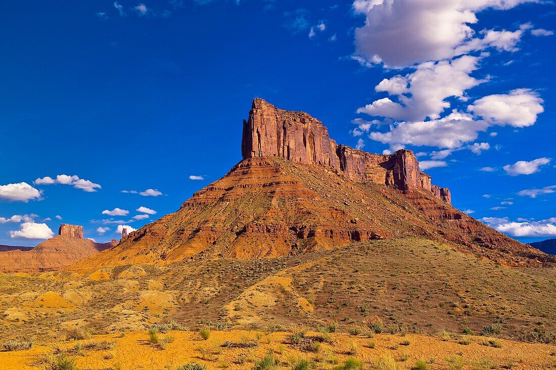 Along Utah State Route 128 Upper Colorado River Scenic Byway, near Moab, Utah, USA