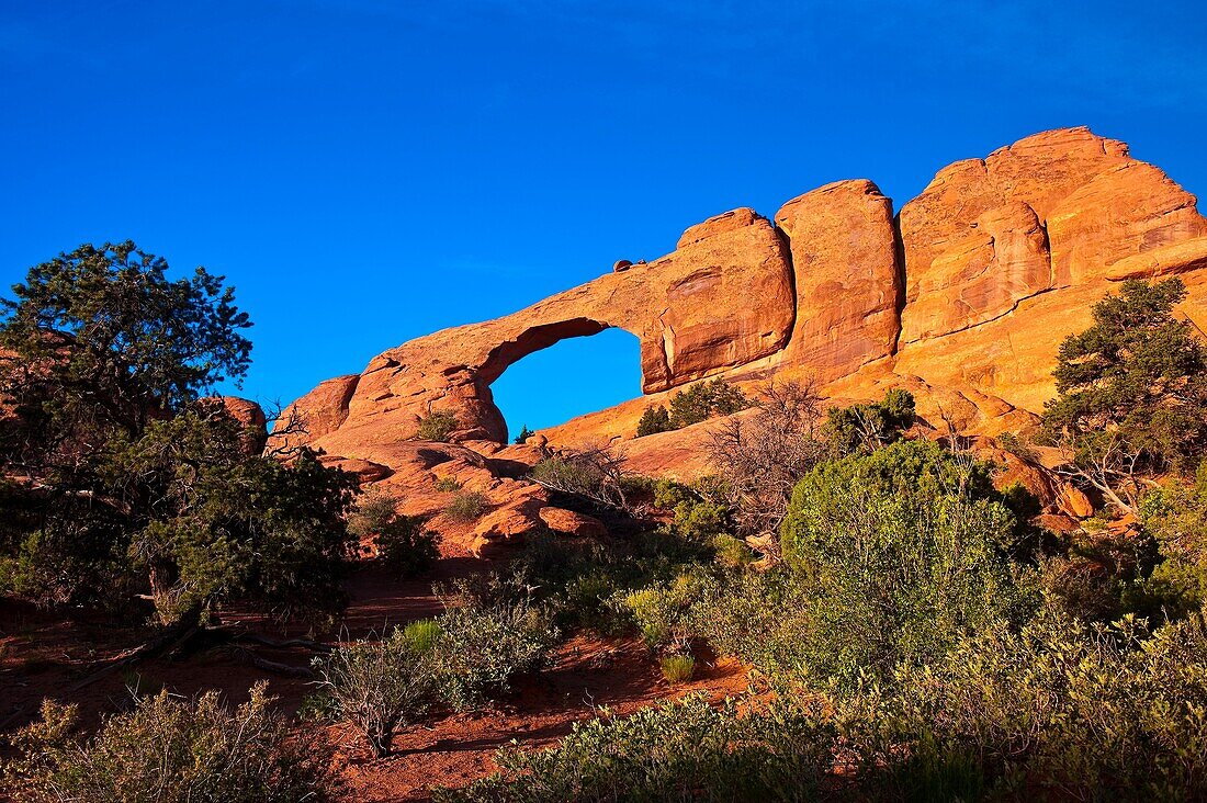 Skyline Arch, Arches National Park, near Moab, Utah USA