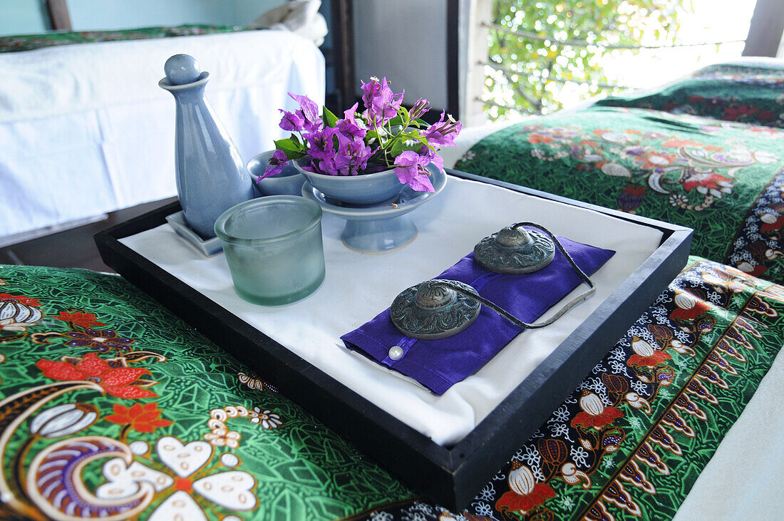 Massage room, Raffles Resort, Canouan Island, Saint Vincent, Caribbean