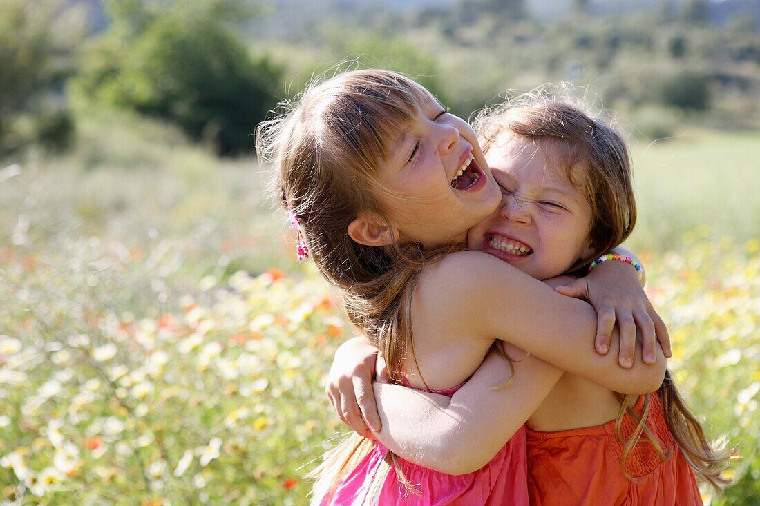 Caucasian ethnicity, child, childhood, Female, field, flower, girl, kid, spring, young, youth