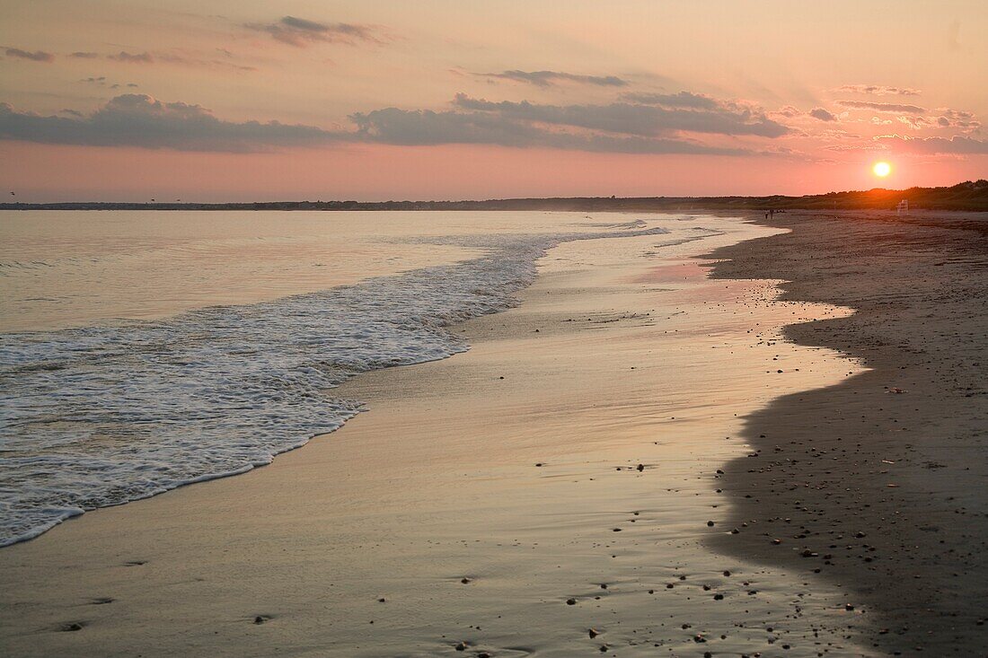 Horseneck beach, Westport, MA low tide