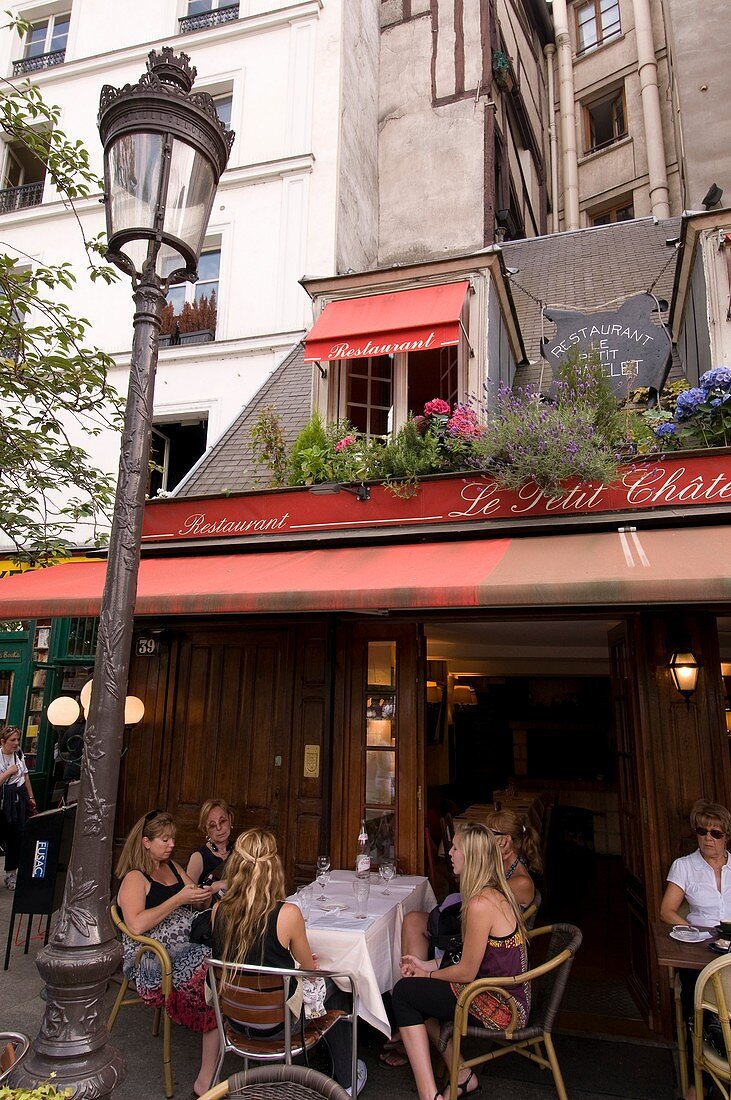 Le Petit Chatelet Bar Restaurant, Quartier Latin, Paris, France