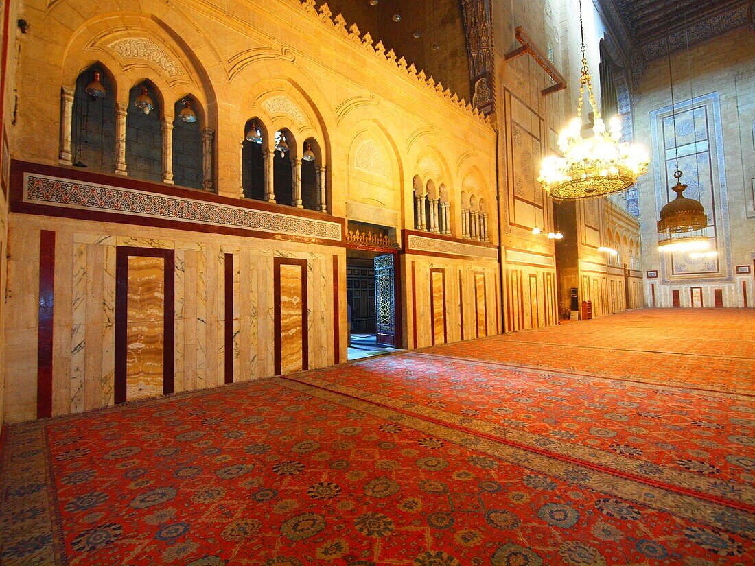 Mezquita Mausoleo Hassan, El Cairo, Egipto