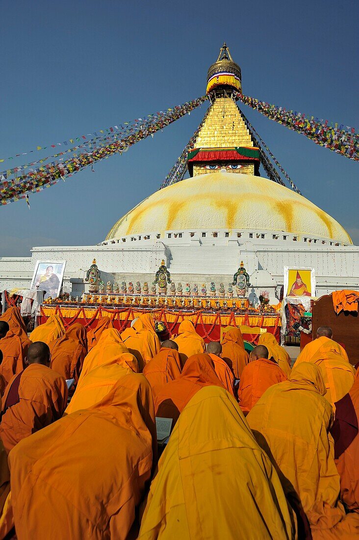 Bodnath Stupa Kathmandu, Nepal