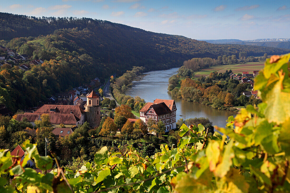 Homburg castle, Homburg am Main, Triefenstein, Franconia, Bavaria, Germany