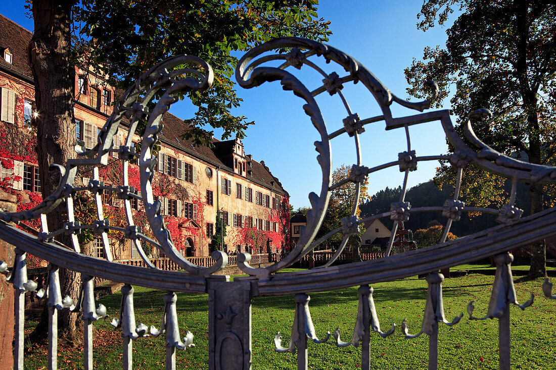 Zisterzienser-Kloster Bronnbach, Taubertal, Romantische Strasse, Baden-Württemberg, Deutschland