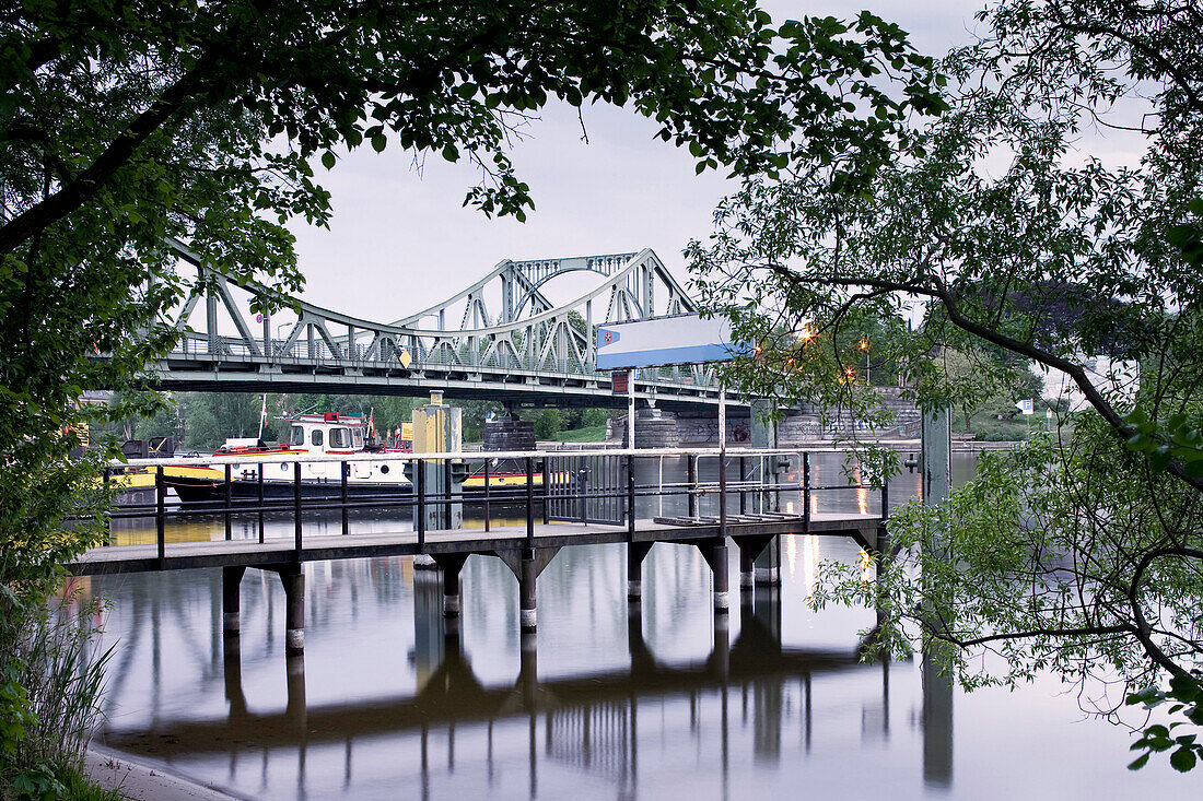 Glienicke Bridge, between Berlin and Potsdam, Berlin, Germany, Europe