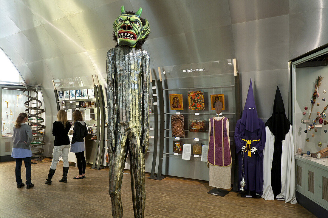 Museum of Ethnology Hamburg, exhibition of medicine, magic and witchcraft, Hanseatic city of Hamburg, Germany, Europe