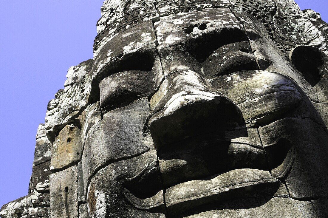 Face of the Lokeshwaram at Angkor Thom