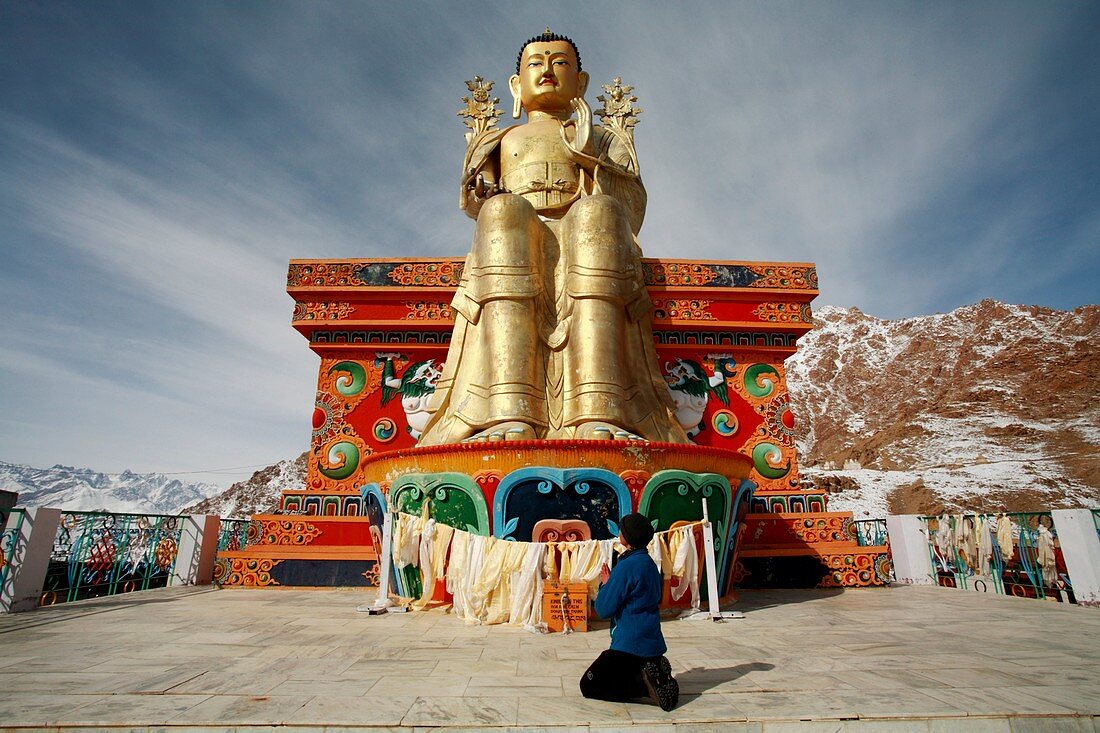 adventure, Buddha, Buddhism, chadar, Chaddar, cold, expedition, India, Jammu and Kashmir, Ladakh, tour, trek, trekking, winter, Zanskar, T91-1212650, AGEFOTOSTOCK