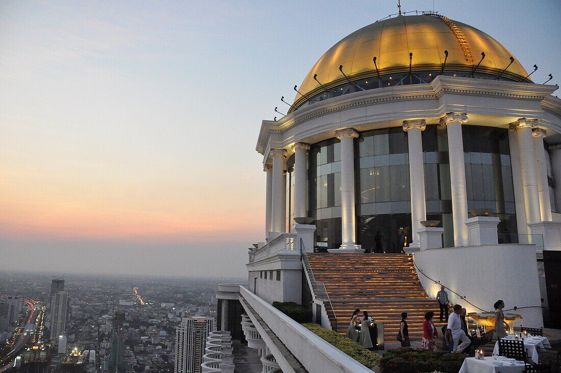 Bangkok (Thailand): view of the city from the rooftop of the State Tower
