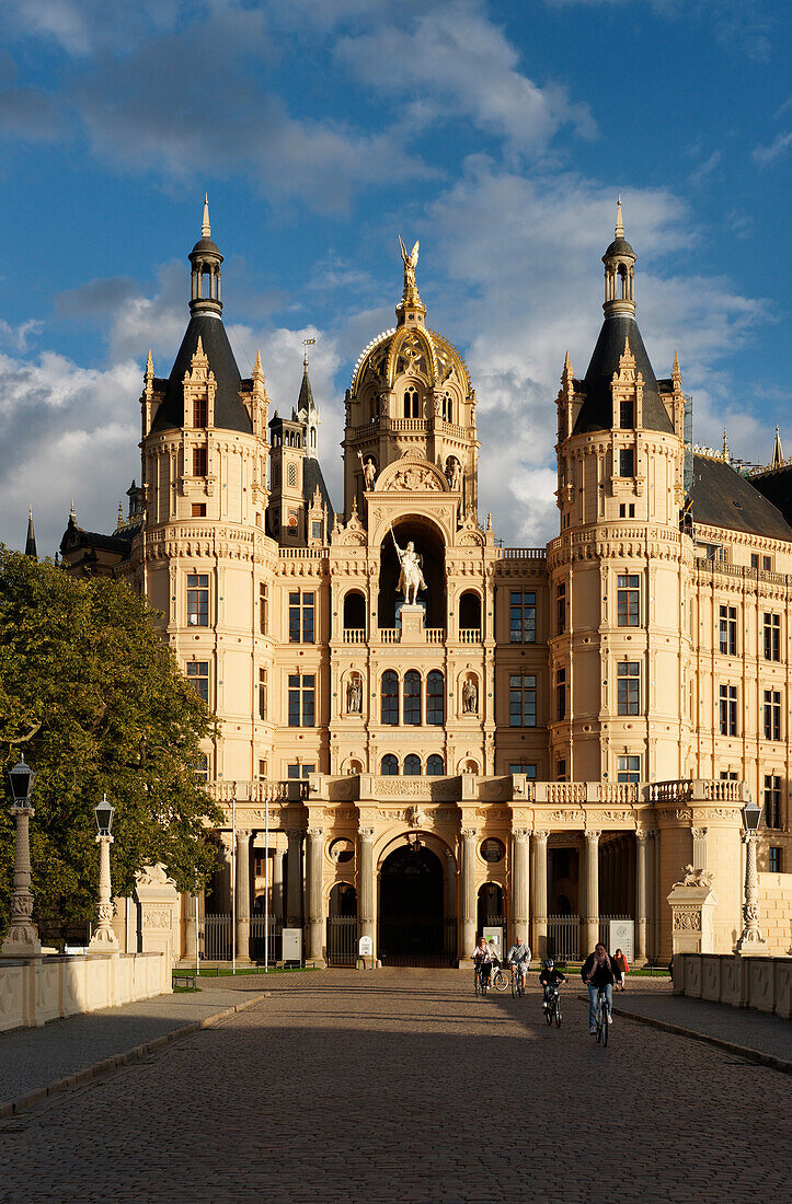 Schloss Schwerin, Schwerin, Mecklenburg-Vorpommern, Deutschland