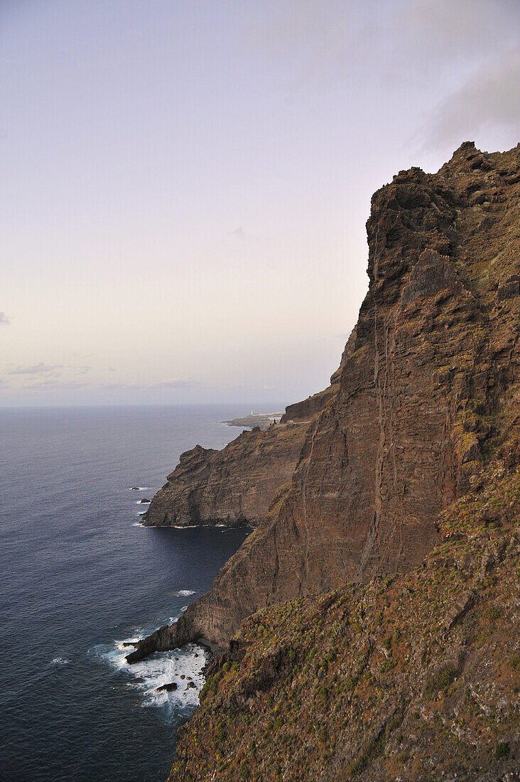 steep coast at Punta del Teno, Buenavista del Norte, Northwest Tenerife, Spain