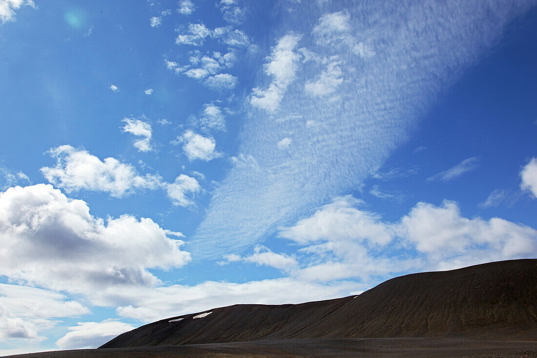 Brown Mountain Landscape, Desert-Like Route In Eastern Iceland, Europe, Iceland