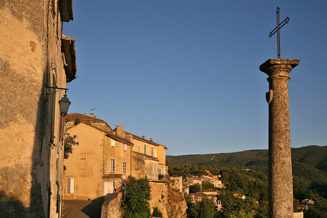 Fortified Village Of Menerbes, One Of The Most Beautiful Villages In France, Vaucluse (84), France