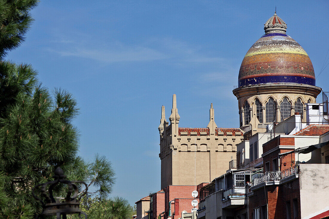 Golden Grow Dome, Calle De Ferraz, Madrid, Spain