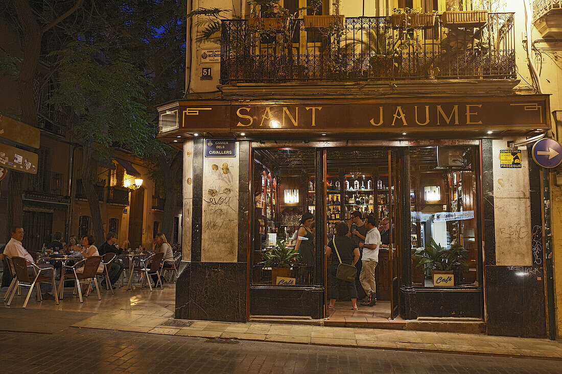 Bar, Calle de Caballeros, Provinz Valencia, Valencia, Spanien