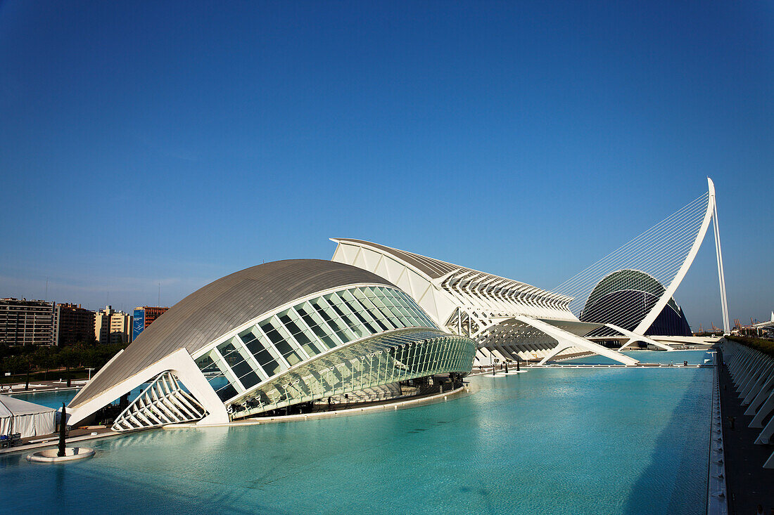 Stadt der Künste und der Wissenschaften, Provinz Valencia, Valencia, Spanien