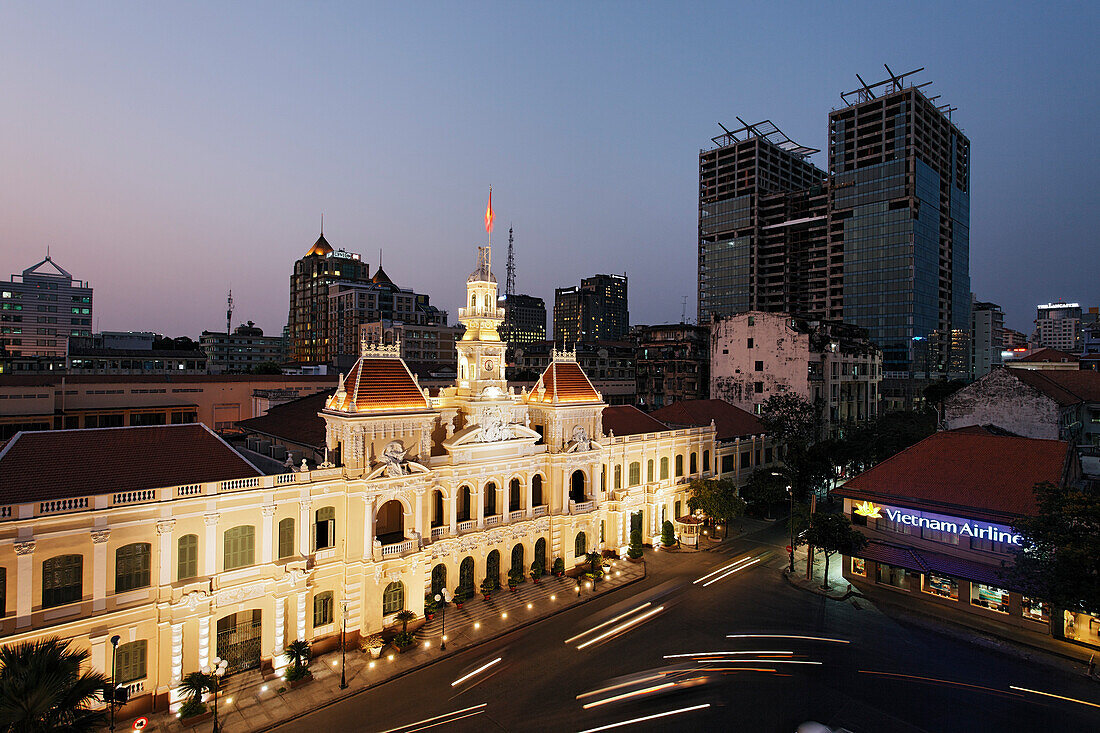 Rathaus, Sai Gon, Ho-Chi-Minh-Stadt, Vietnam