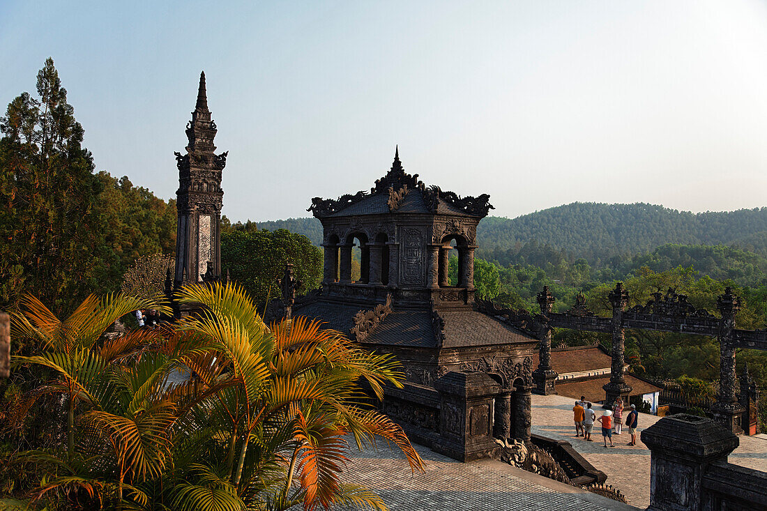 Tomb of Khai Dinh, Hue, Trung Bo, Vietnam