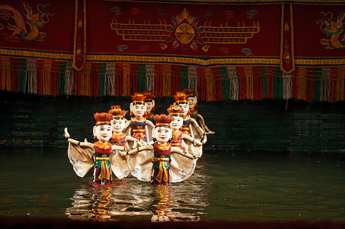 Thang-Long-Wasserpuppentheater, Hanoi, Bac Bo, Vietnam