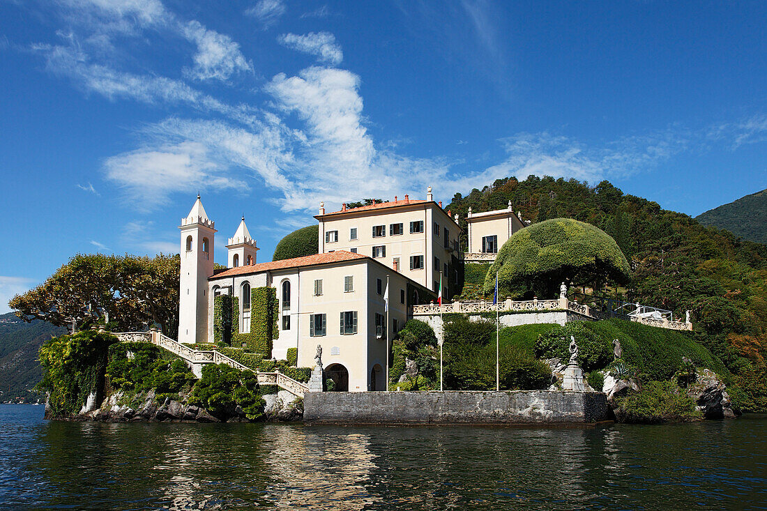Villa Balbianello, Lenno, Comer See, Lombardei, Italien