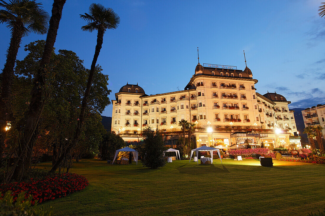 Hotel Palace, Stresa, Lago Maggiore, Piemont, Italien